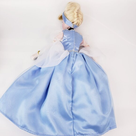 Disney CINDERELLA Porcelain KEEPSAKE Doll 2002 BRASS KEY 16 Inches VINTAGE - Picture 4 of 15